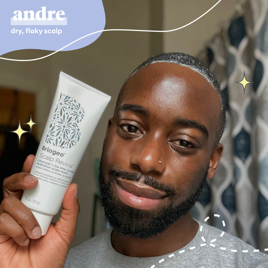 Andre N's Scalp Revival Wash Routine for a Dry Scalp