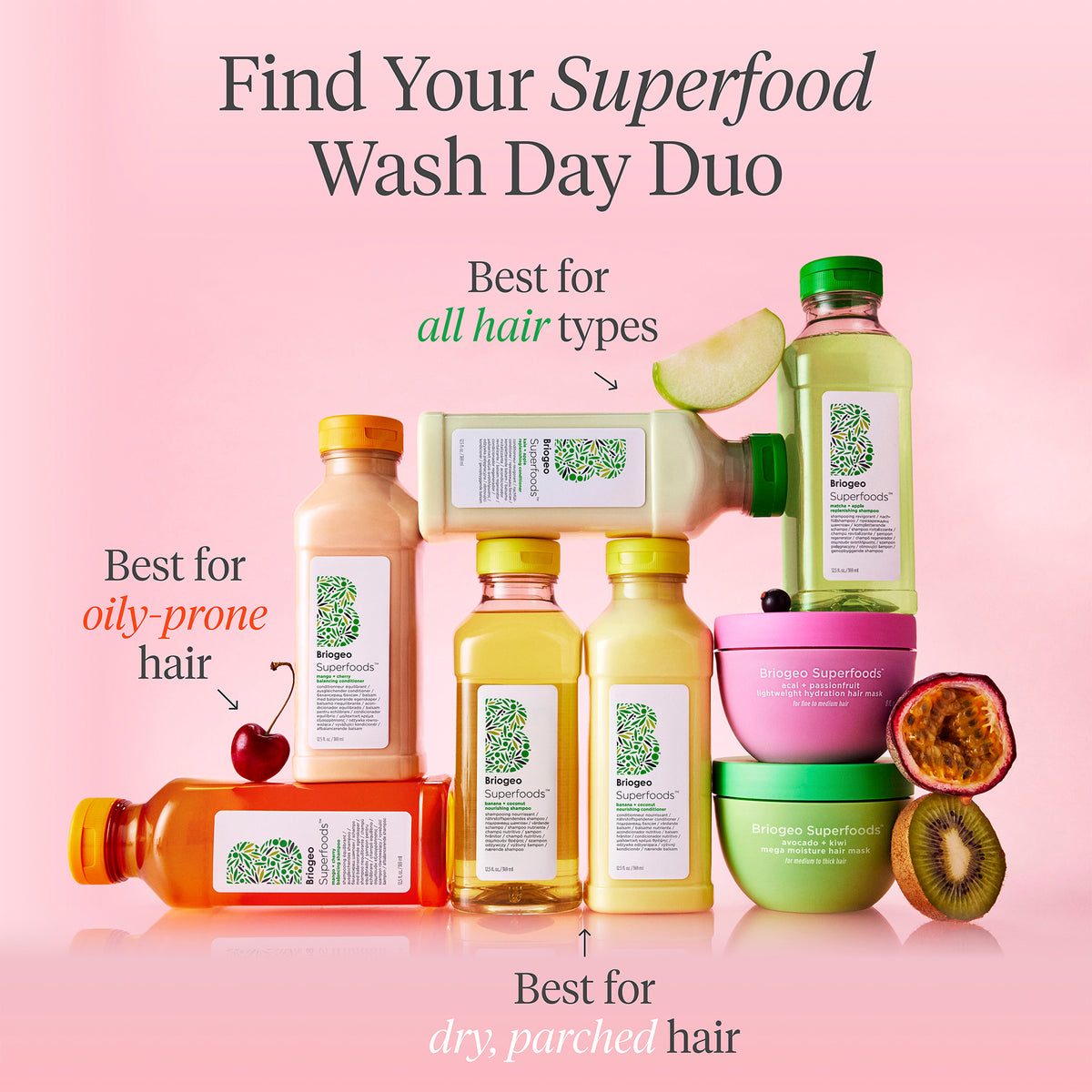 Superfoods Lightweight Hydration Hair Mask, 2 oz