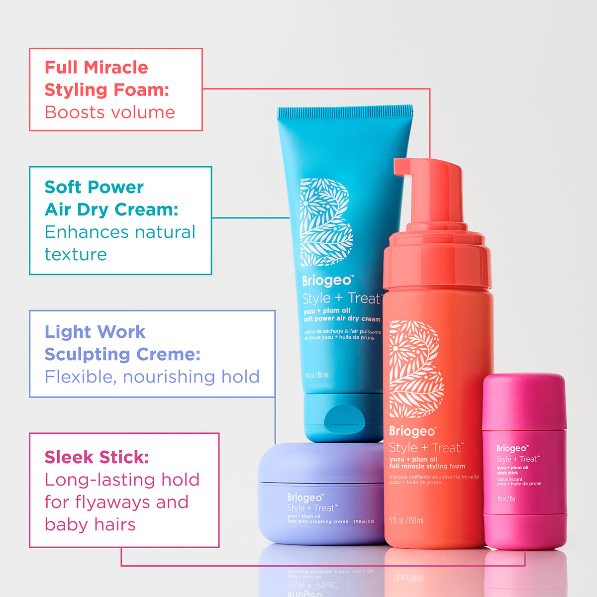 Style + Treat™ Yuzu + Plum Hair Styling Sculpting Créme