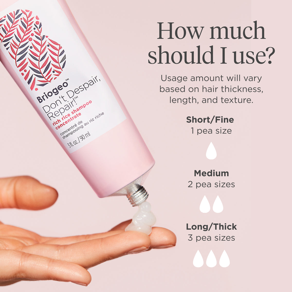 Don't Despair, Repair!™ Rich Rice Water Shampoo Concentrate with Key