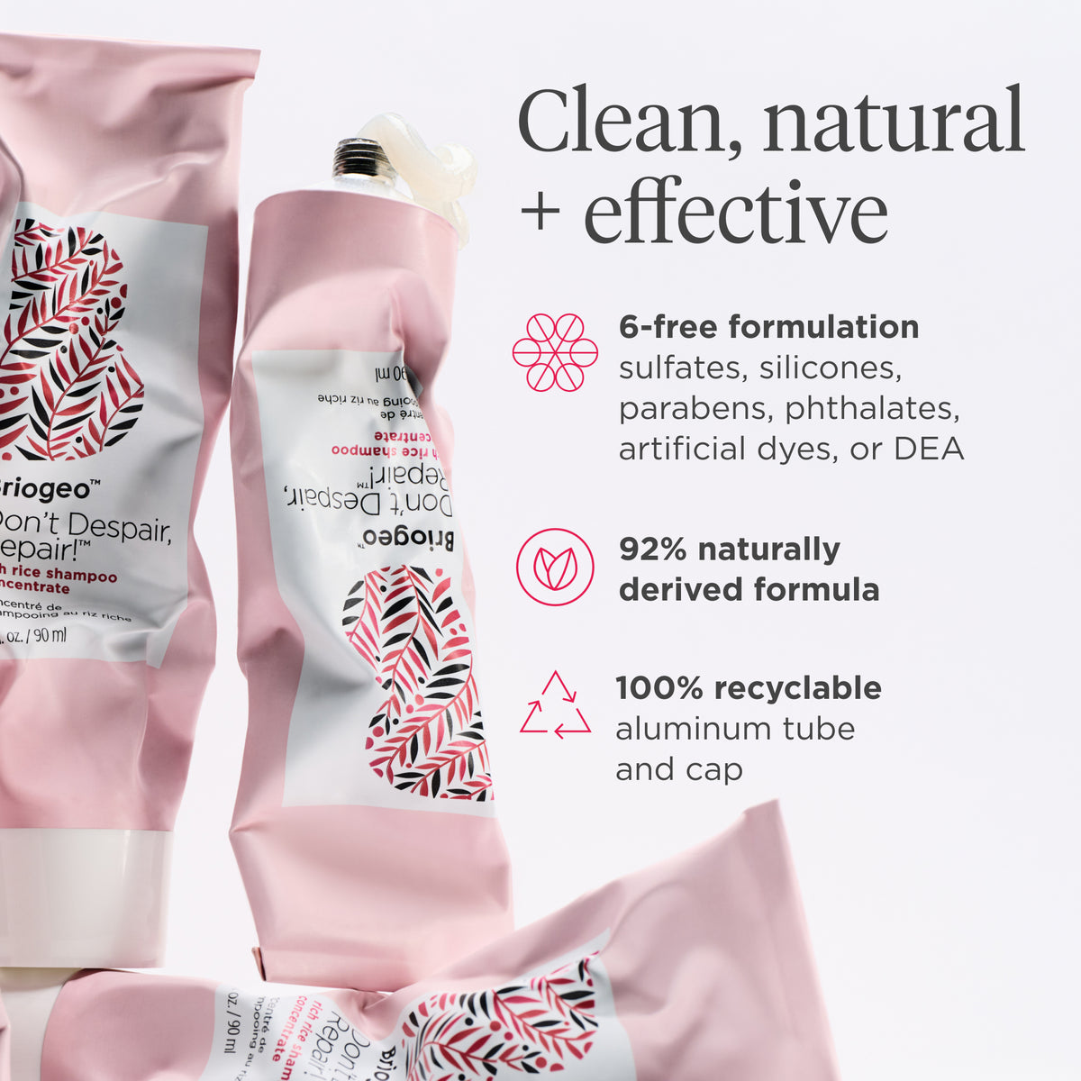 Don't Despair, Repair!™ Rich Rice Water Shampoo Concentrate with Key