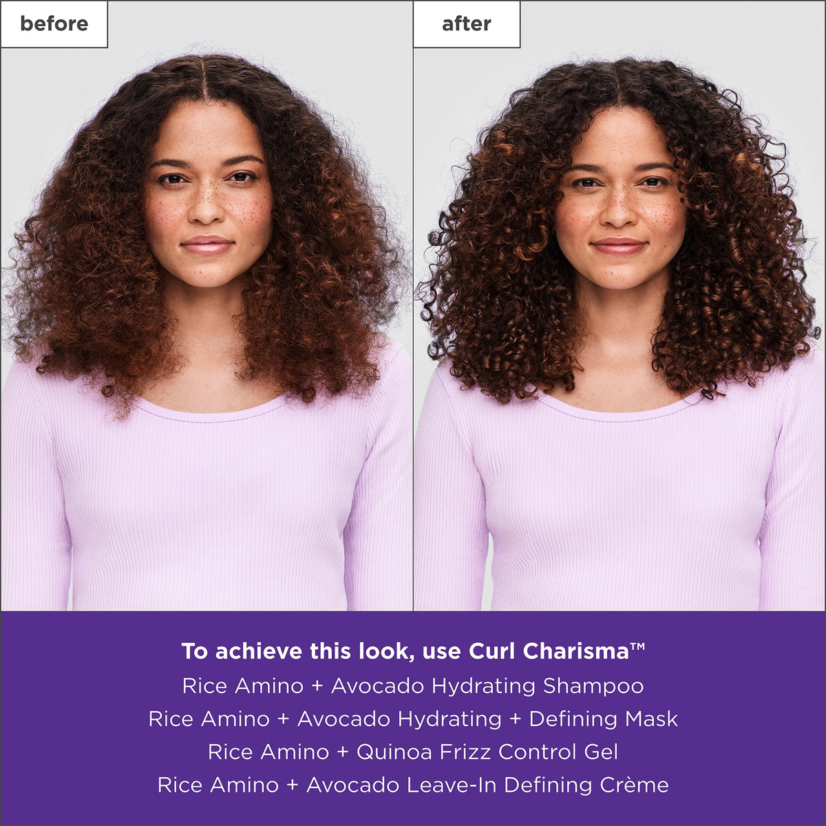 Curl Charisma™ Rice Amino + Avocado Hydrating Shampoo