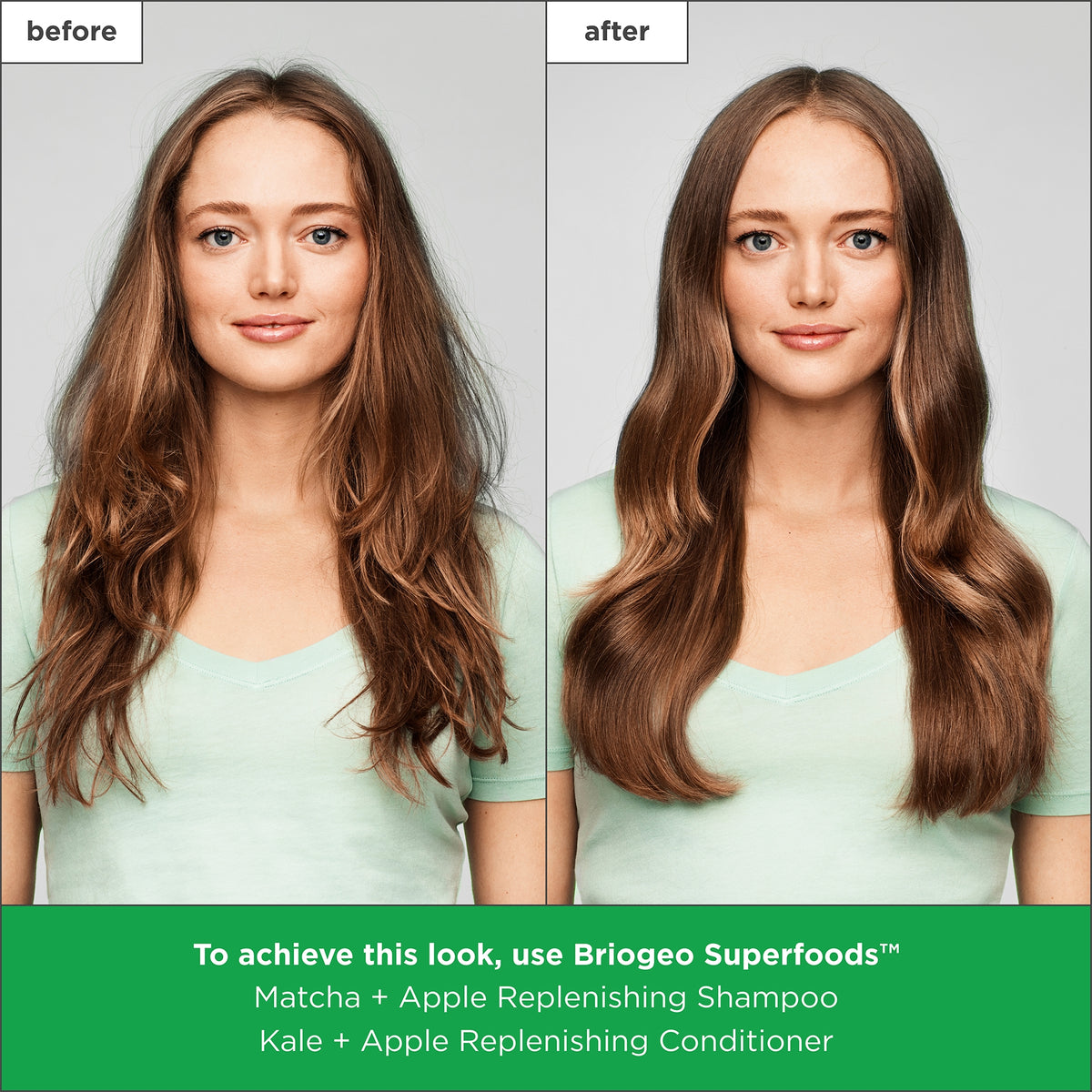 Superfoods Matcha + Apple Replenishing Hair Pack