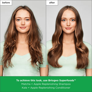 Superfoods Matcha + Apple Replenishing Superfood Shampoo