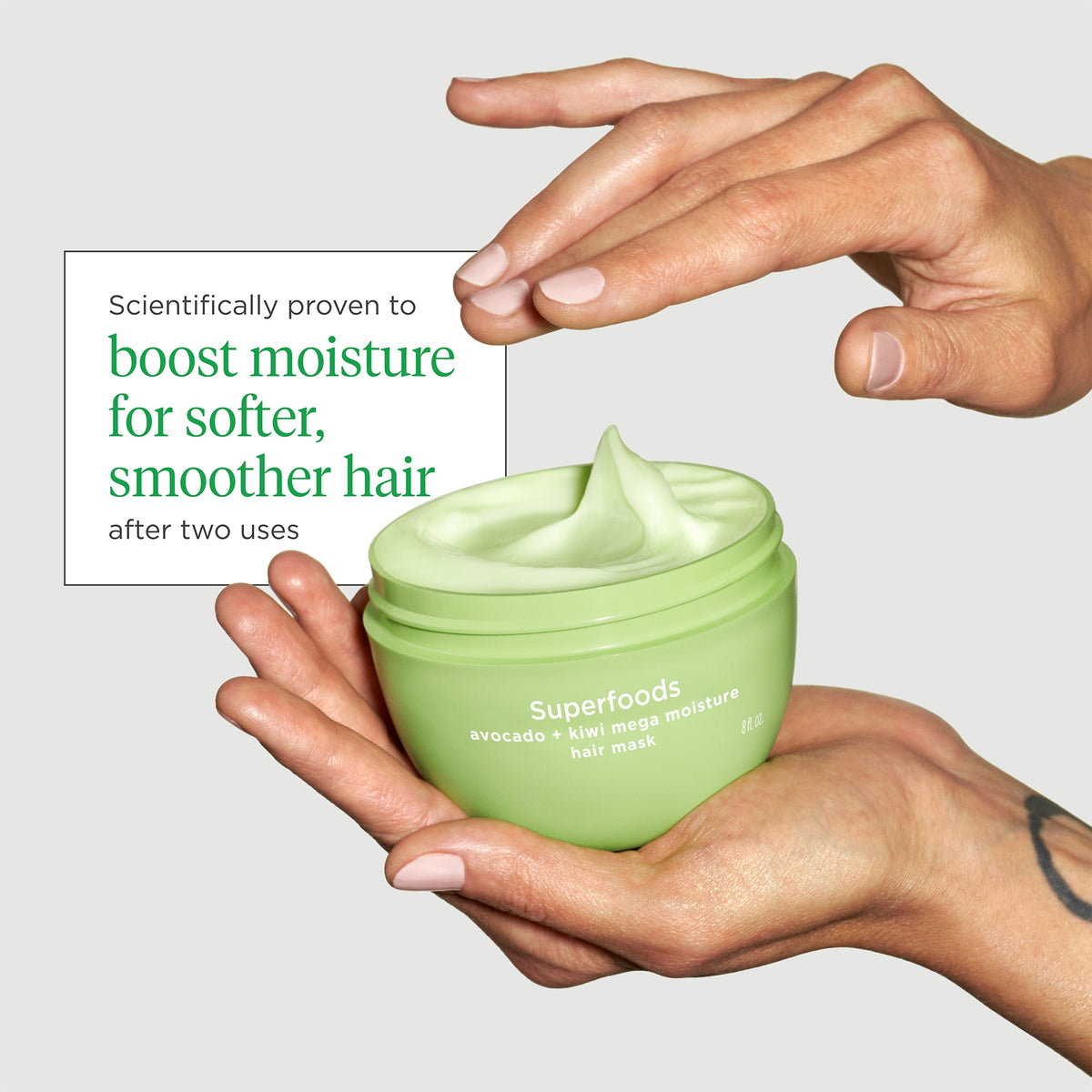 Superfoods Avocado + Kiwi Mega Moisture Mask