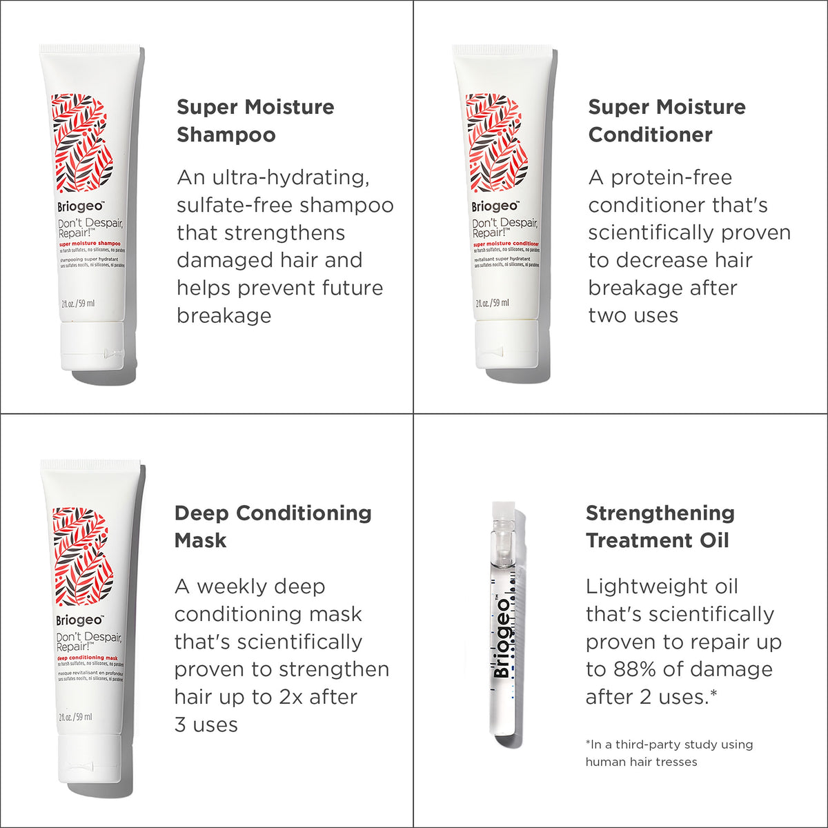 Don't Despair, Repair! Strengthen + Repair Hair Care Minis
