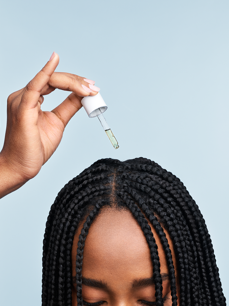 How to prep your scalp for serums with exfoliation