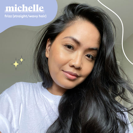 Michelle M's Mango + Cherry Wash Routine for Frizzy Hair