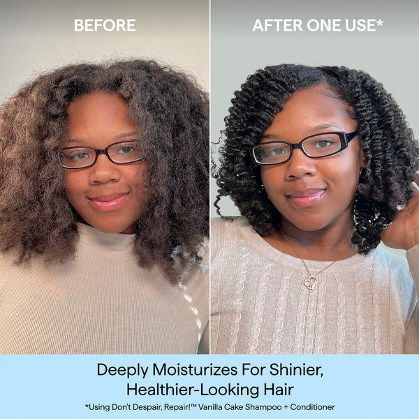 Don't Despair, Repair! Vanilla Cake Shampoo + Conditioner Duo