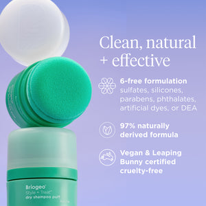 Style + Treat™ Dry Shampoo Puff-Translucent