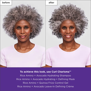 Curl Charisma™ Leave-In Defining Crème + Frizz Control Gel