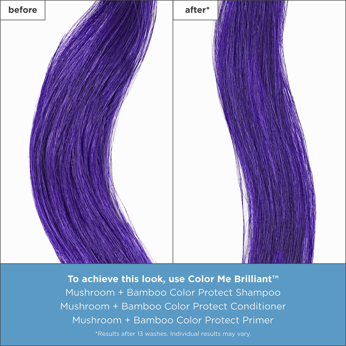 Color Me Brilliant™ Mushroom + Bamboo Hair Color + Heat Protectant Primer